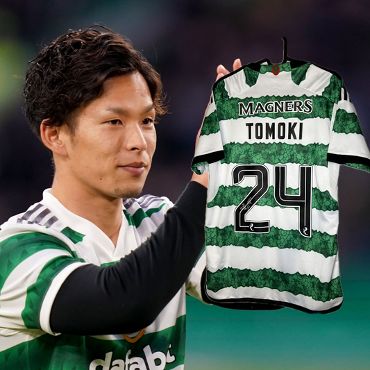 Tomoki signed Celtic shirt