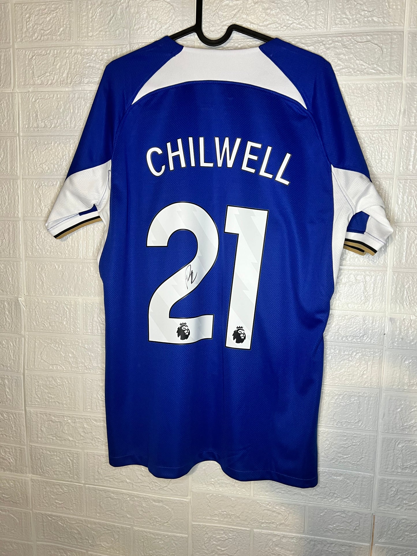 Chilwell signed Chelsea shirt