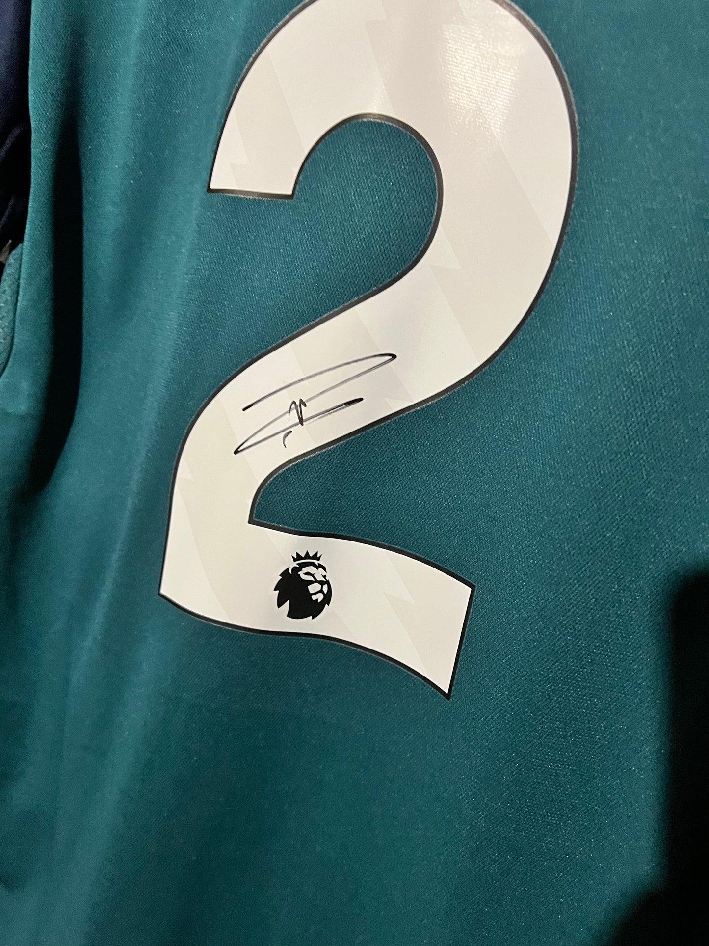 Saliba signed arsenal shirt (Copy)