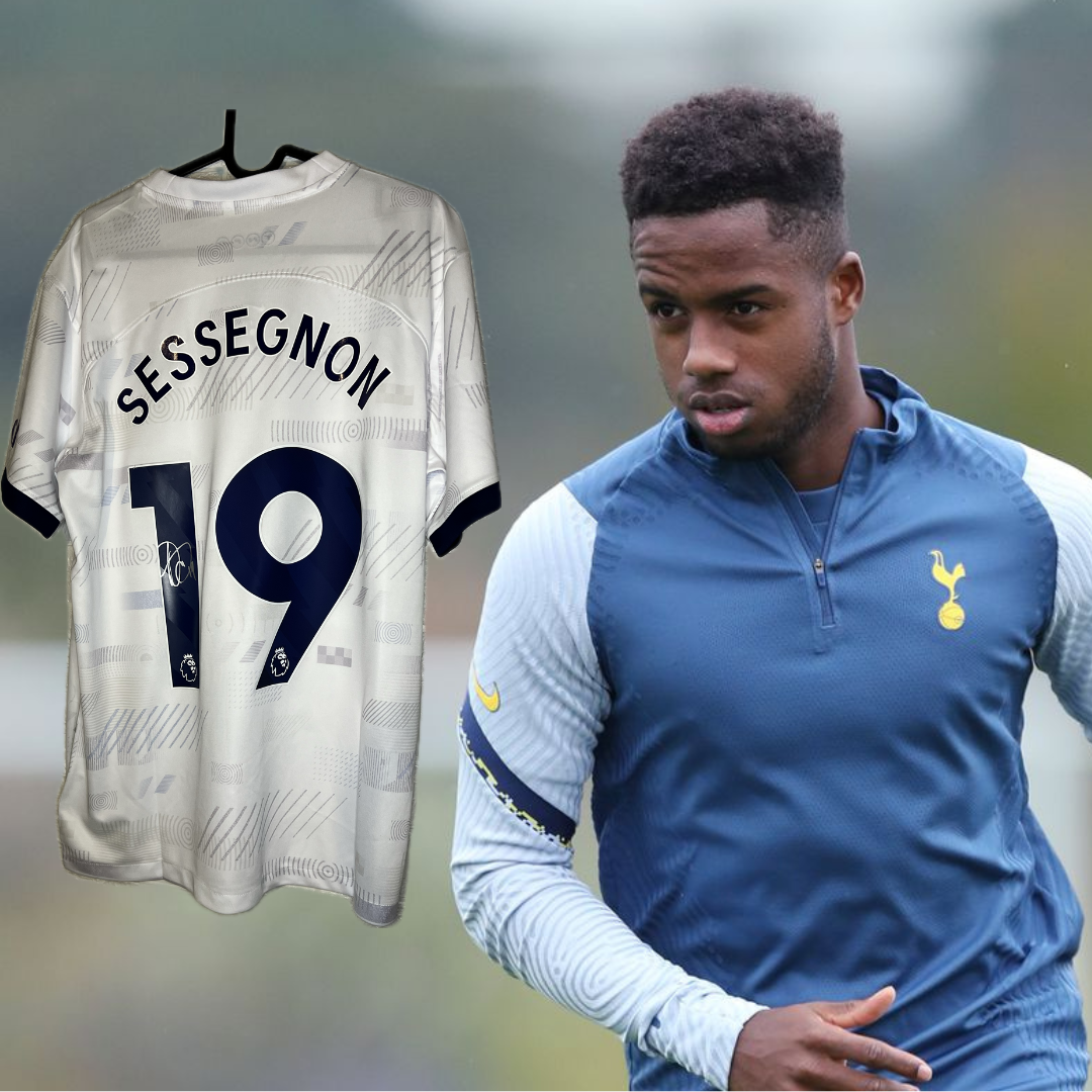 Sessegnon signed Tottenham shirt