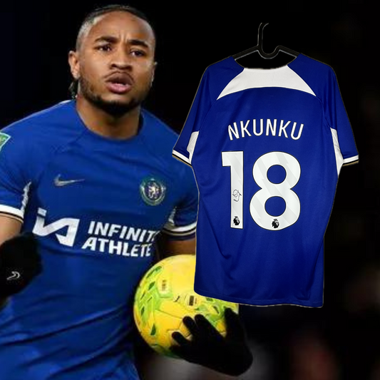 Nkunku signed Chelsea shirt