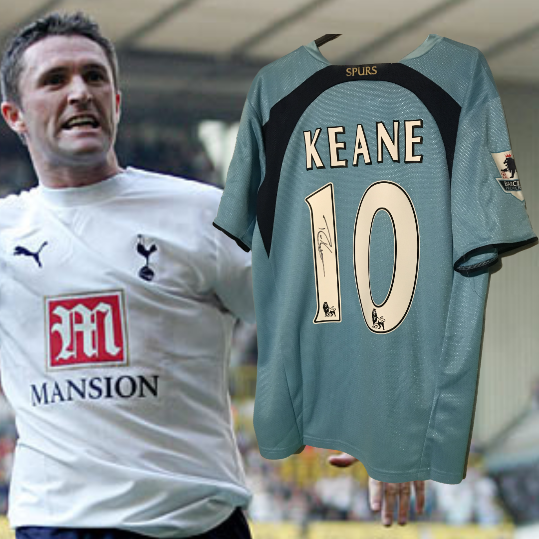 Robbie Keane signed Tottenham shirt 06/07 season